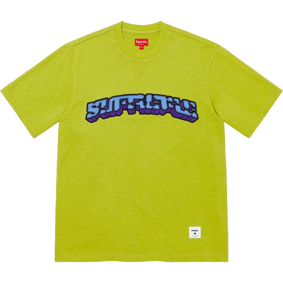 Green Supreme Block Arc S/S Top Sweaters | Supreme 301EX